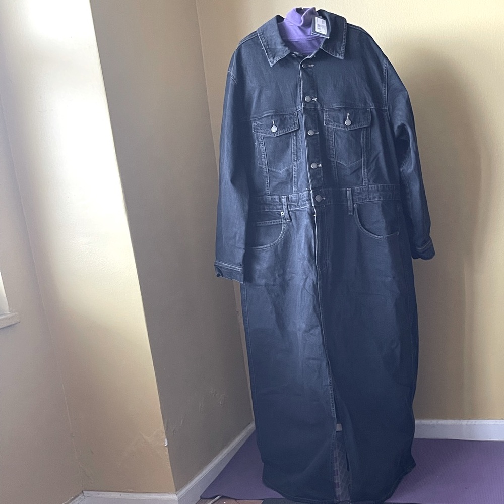 Universal Thread denim maxi dress - Picture 3 of 4
